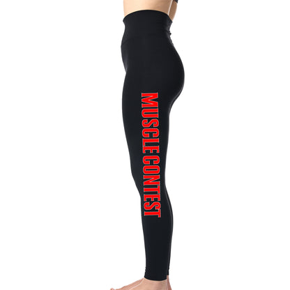 Muscle Contest Black Leggings