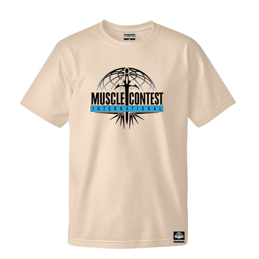 Muscle Contest Warrior Tan Oversized Tee